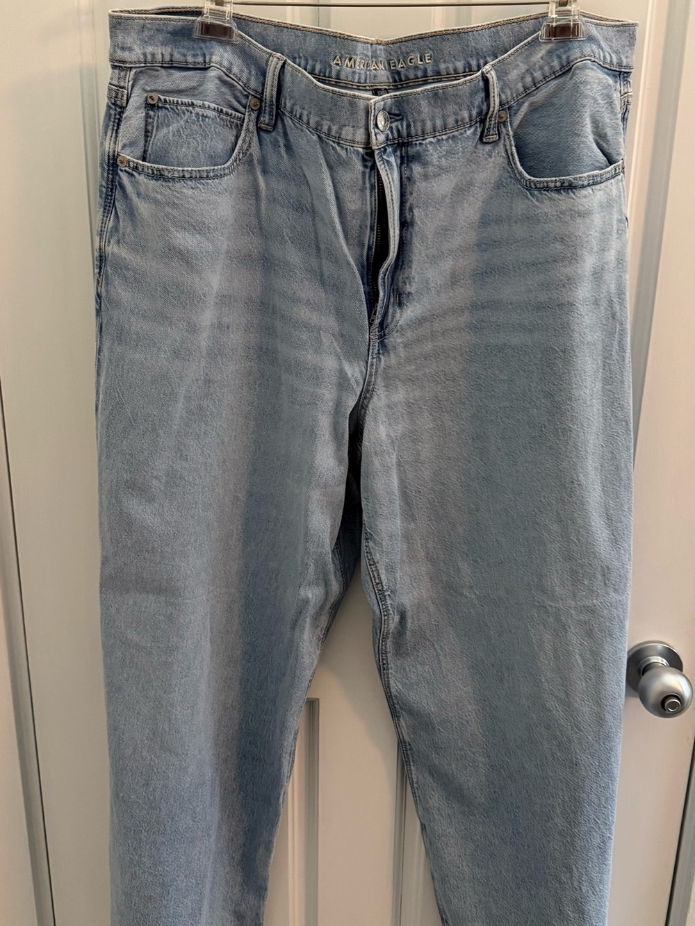 American Eagle Outfitters Light Blue Wide Leg Jeans
